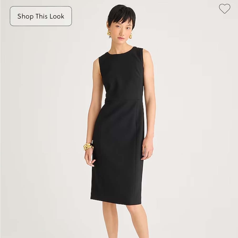 J.Crew super 120s, sheath dress
